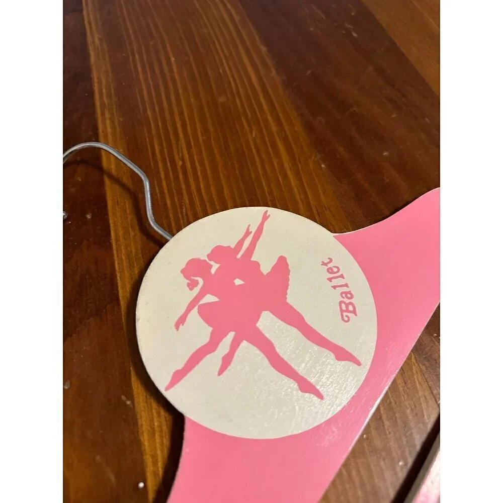 Pink Ballet Wooden Hanger